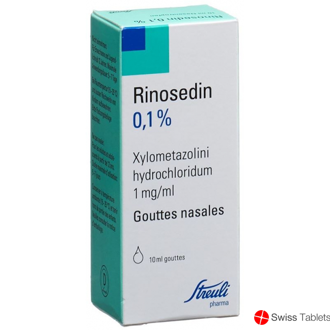 Rinosedin Nasentropfen 0.1% 10ml buy online