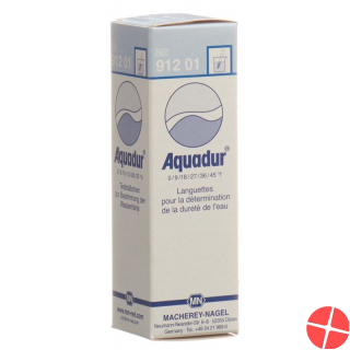 Aquadur Wasserhaerte Teststäbchen 0