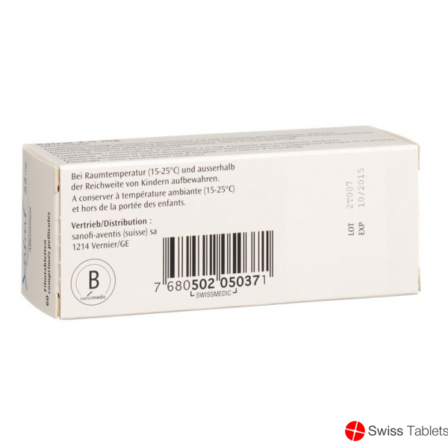 Xatral Filmtabletten 2.5mg 60 Stück buy online