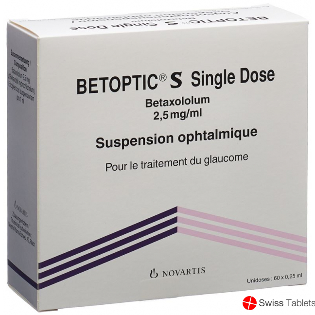 Betoptic S Single Dose Augentropfen 60x 0.25ml buy online
