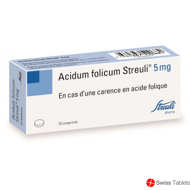 Acidum Folicum 5mg 100 Tabletten buy online