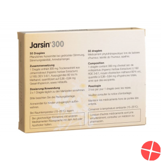 Jarsin 300mg 50 Tabletten