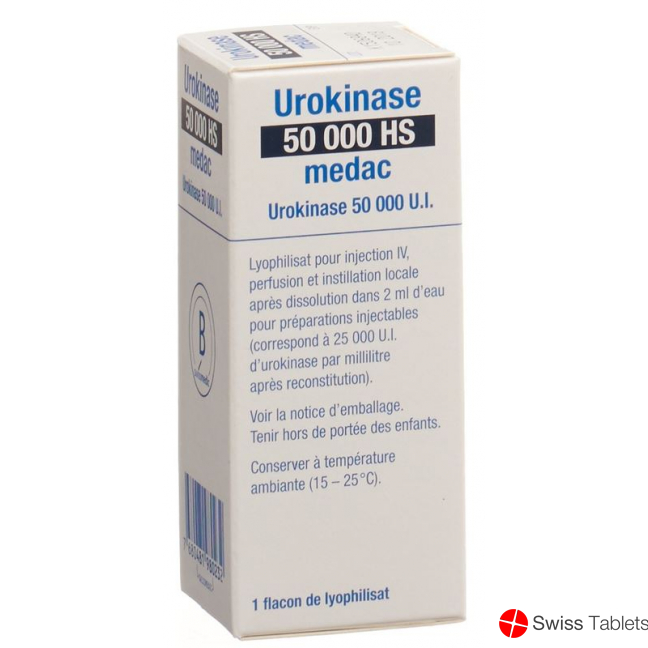 Urokinase Hs Medac Trockensubstanz 50000 E Durchstechflasche buy online