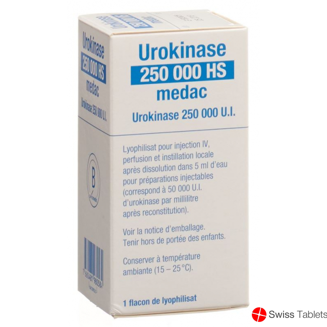 Urokinase Hs Medac Trockensubstanz 250000 E Durchstechflasche buy online