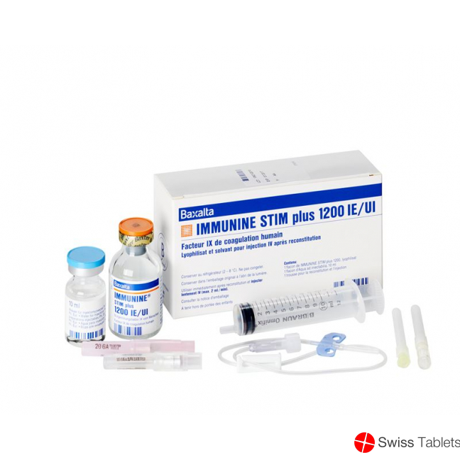 Immunine Stim Plus Trockensubstanz 1200 Ie C S Durchstechflasche buy online