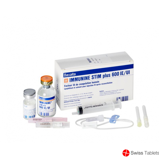 Immunine Stim Plus Trockensubstanz 600 Ie C S Durchstechflasche buy online