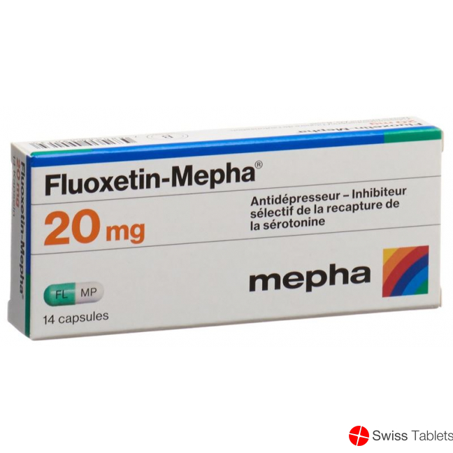 Fluoxetin Mepha Kapseln 20mg 14 Stück buy online