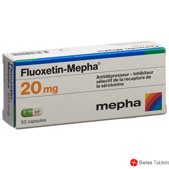 Fluoxetin Mepha Kapseln 20mg 30 Stück buy online