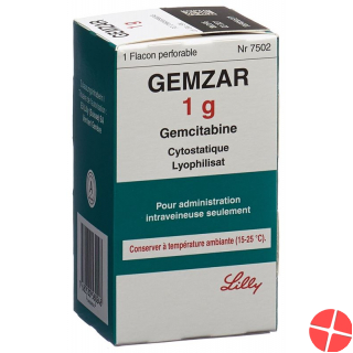 Gemzar Trockensubstanz 1g Vial