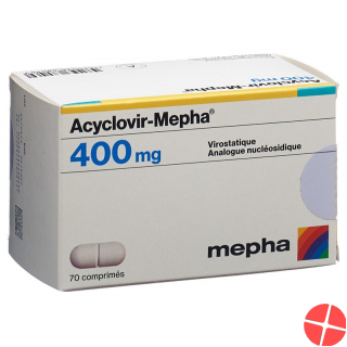 Acyclovir Mepha Tabletten 400mg 70 Stück