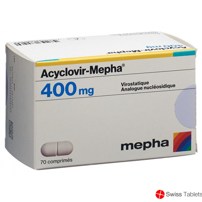 Acyclovir Mepha Tabletten 400mg 70 Stück buy online
