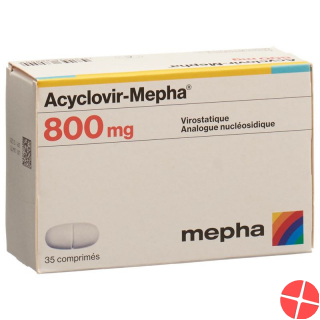 Acyclovir Mepha Tabletten 800mg 35 Stück