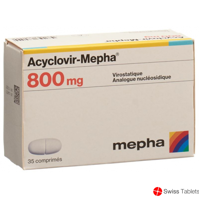 Acyclovir Mepha Tabletten 800mg 35 Stück buy online