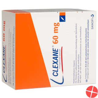 Clexane 60mg/0.6ml 10 Fertigspritzen 0.6ml