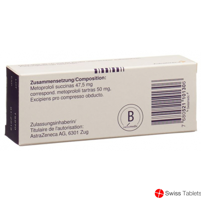 Beloc Zok 50 Retard Tabletten 50mg 30 Stück buy online