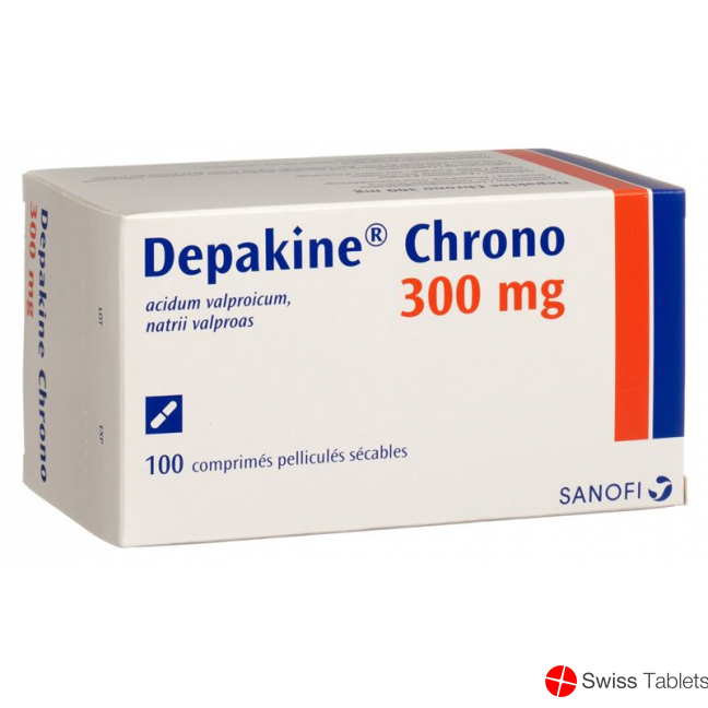 Depakine Chrono Filmtabletten 300mg Teilbar 100 Stück buy online Depakine Chrono Filmtabletten 300mg Teilbar 100 Stück buy online