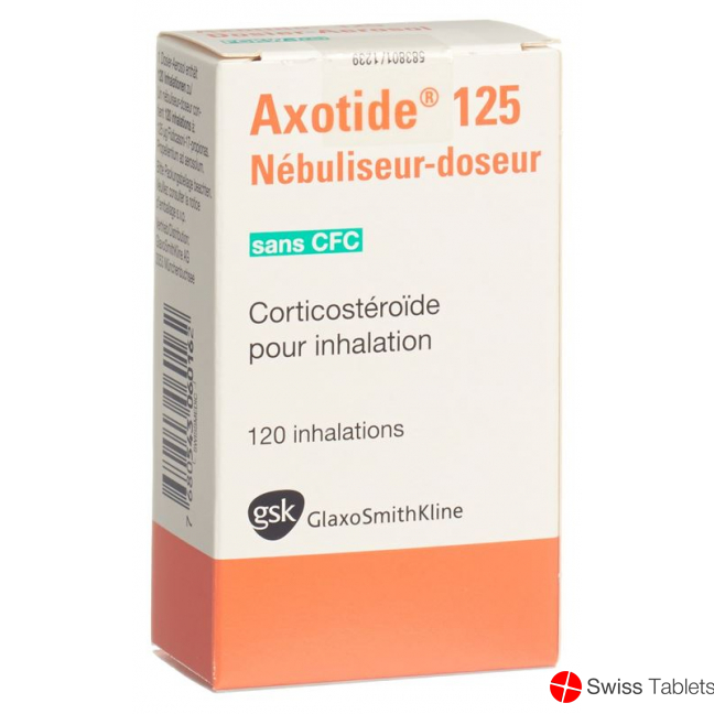 Axotide 125 Dosieraeros 125mcg FCKW-frei 120 Dos buy online