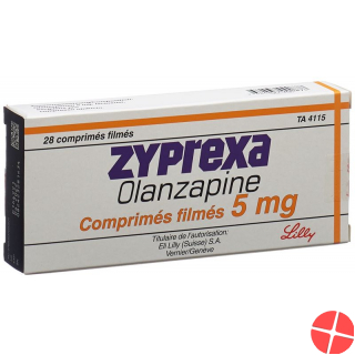 Zyprexa 5mg 28 Filmtabletten