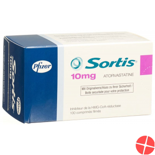 Sortis 10 Filmtabletten 10mg 100 Stück
