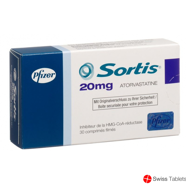 Sortis 20 Filmtabletten 20mg 30 Stück buy online