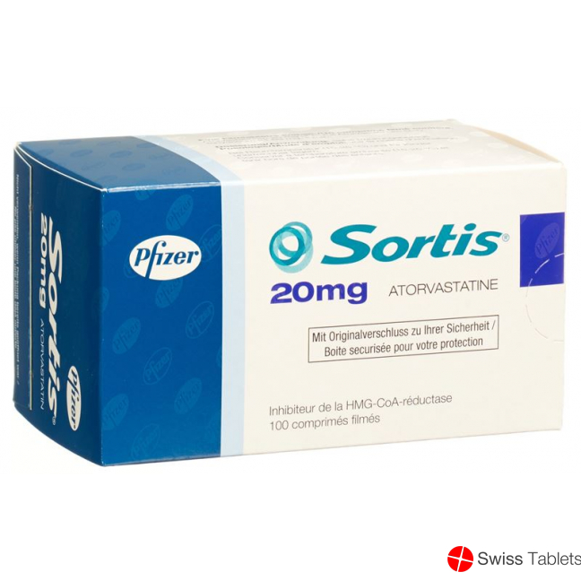 Sortis 20 Filmtabletten 20mg 100 Stück buy online