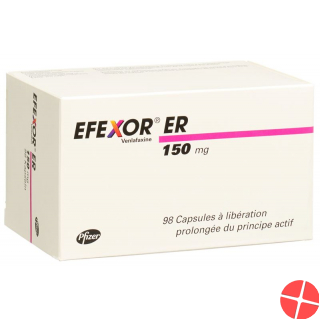 Efexor Er 150 Kapseln 150mg 98 Stück