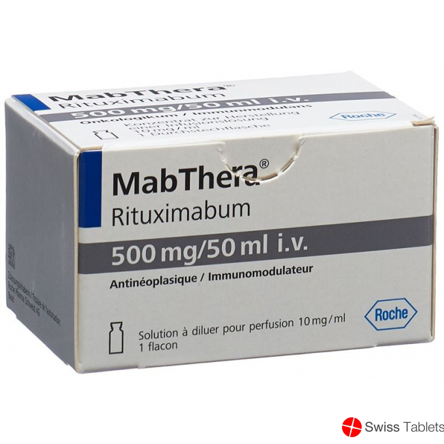 Mabthera Infusionskonzentrat 500mg/50ml Ampullen 50ml buy online