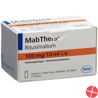 Mabthera Infusionskonzentrat 100mg/10ml 2 Ampullen 10ml