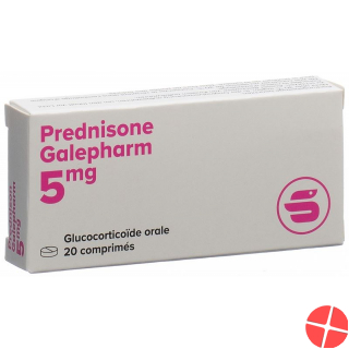 Prednison Galepharm Tabletten 5mg 20 Stück