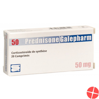 Prednison Galepharm Tabletten 50mg 20 Stück