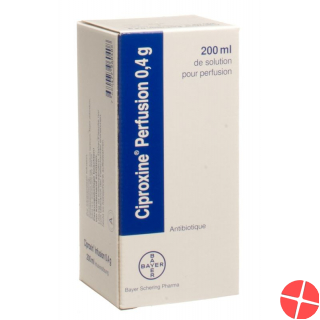Ciproxin Infusionslösung 0.4g Flasche 200ml