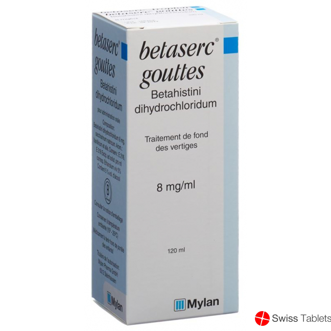 Betaserc Tropfen 8mg/ml 120ml buy online