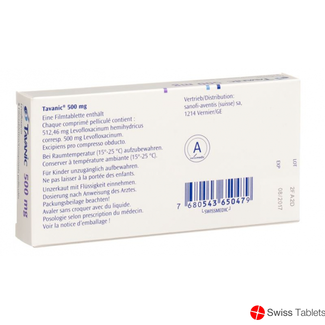 Tavanic Tabletten 500mg 5 Stück buy online