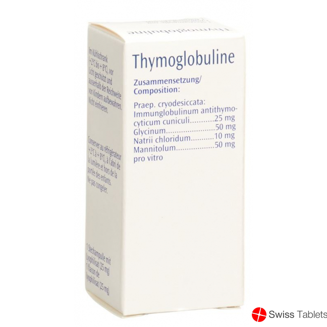 Thymoglobuline Trockensubstanz 25mg Durchstechflasche buy online