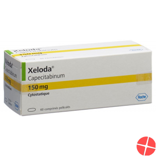 Xeloda Filmtabletten 150mg 60 Stück Xeloda Filmtabletten 150mg 60 Stück