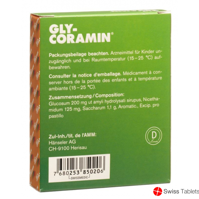 Gly Coramin 30 Lutschtabletten buy online