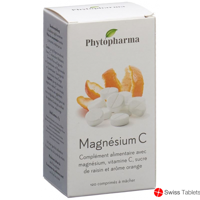 Phytopharma Magnesium C Kautabletten 120 Stück buy online