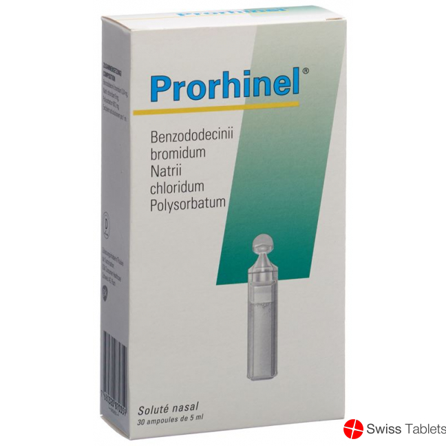 Prorhinel Lösung 30 Ampullen 5ml buy online
