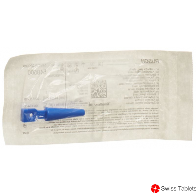 Rüsch Catheter Plug Blue Blunt Conical Sterile buy online