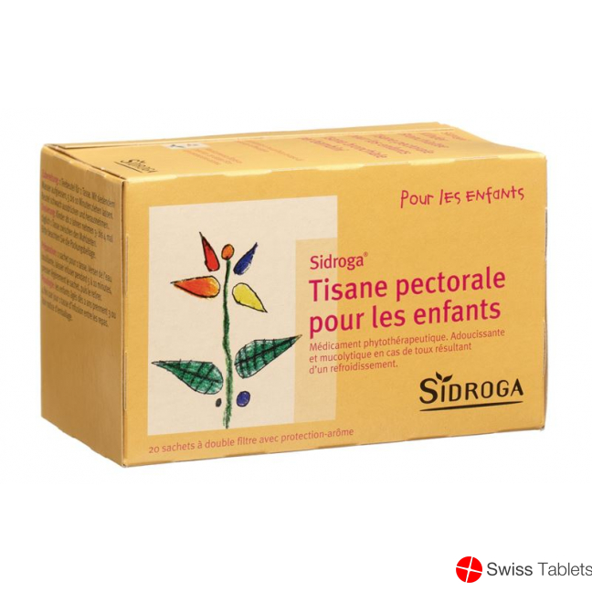 Sidroga Kinder Bronchialtee 20 Beutel buy online