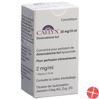 Caelyx Infusionskonzentrat 20mg/10ml Ampullen 10ml
