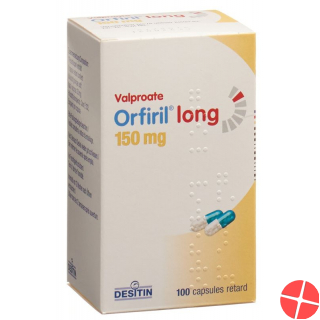 Orfiril Long 150 Retard Kapseln 150mg 100 Stück