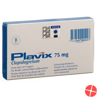 Plavix Tabletten 75mg 84 Stück