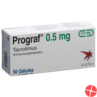 Prograf Kapseln 0.5mg 50 Stück