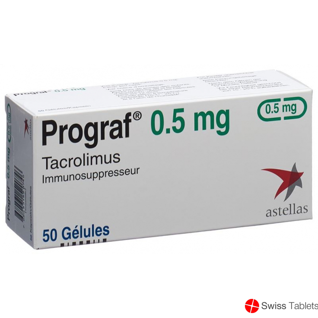 Prograf Kapseln 0.5mg 50 Stück buy online