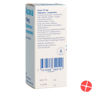 Arava Filmtabletten 10mg 30 Stück