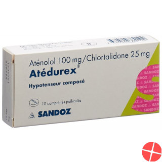 Atedurex Filmtabletten 100/25 10 Stück