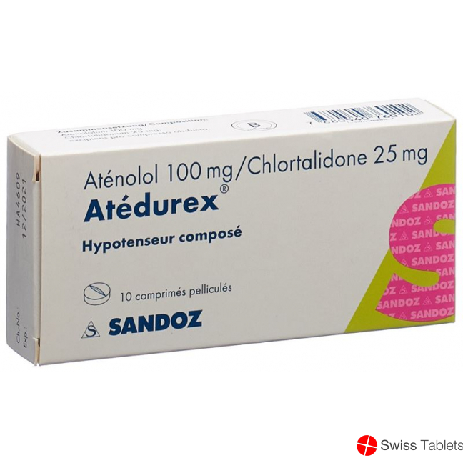 Atedurex Filmtabletten 100/25 10 Stück buy online Atedurex Filmtabletten 100/25 10 Stück buy online
