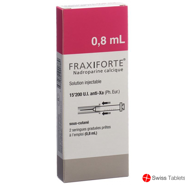 Fraxiforte 0.8ml Injektionslösung 2 Fertigspritzen 0.8ml buy online Fraxiforte 0.8ml Injektionslösung 2 Fertigspritzen 0.8ml buy online