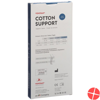 Venosan Cotton A-d Support Socks S Beige 1 Paar Venosan Cotton A-d Support Socks S Beige 1 Paar